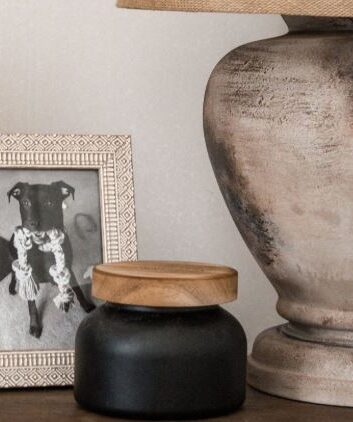 Faux Antique Finish Lamps