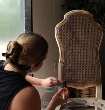 Restoring Painted Cane Furniture