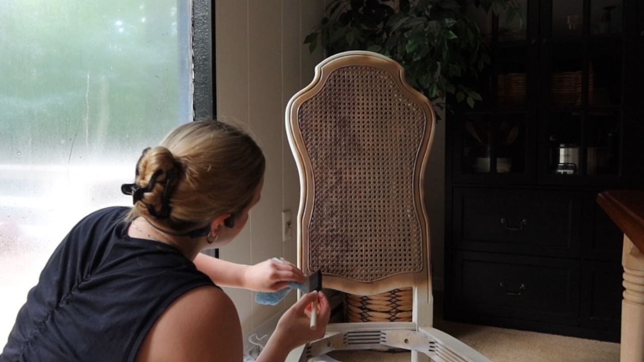 Restoring Painted Cane Furniture