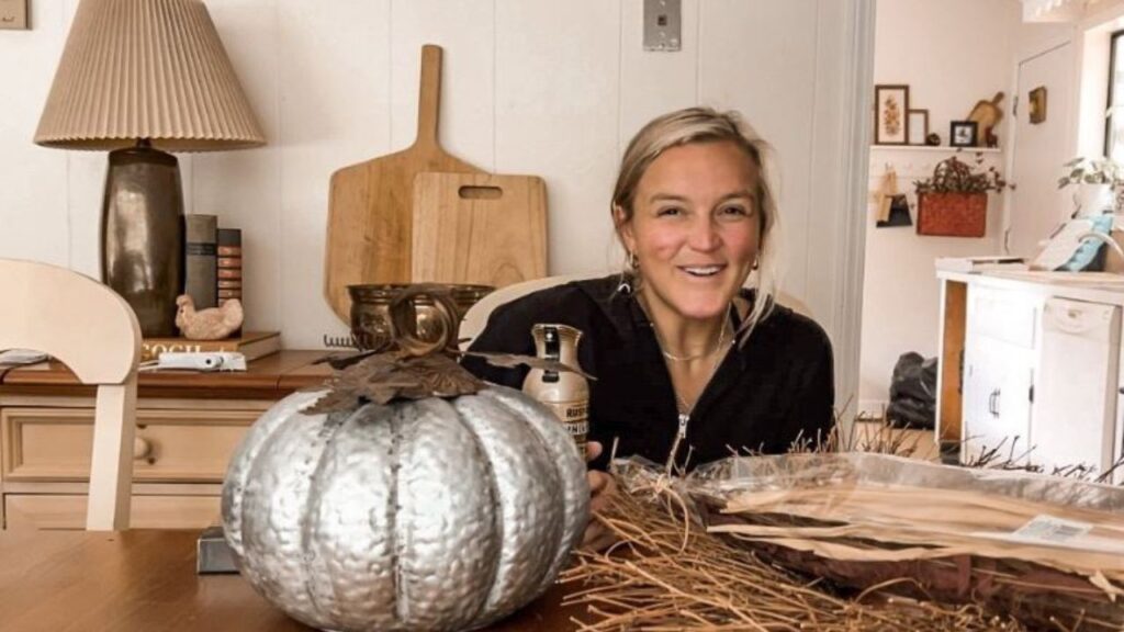 Repurposing a Fall Decor Pumpkin