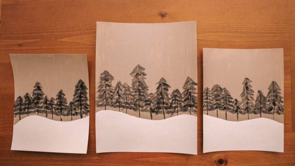 DIY Christmas Art Prints