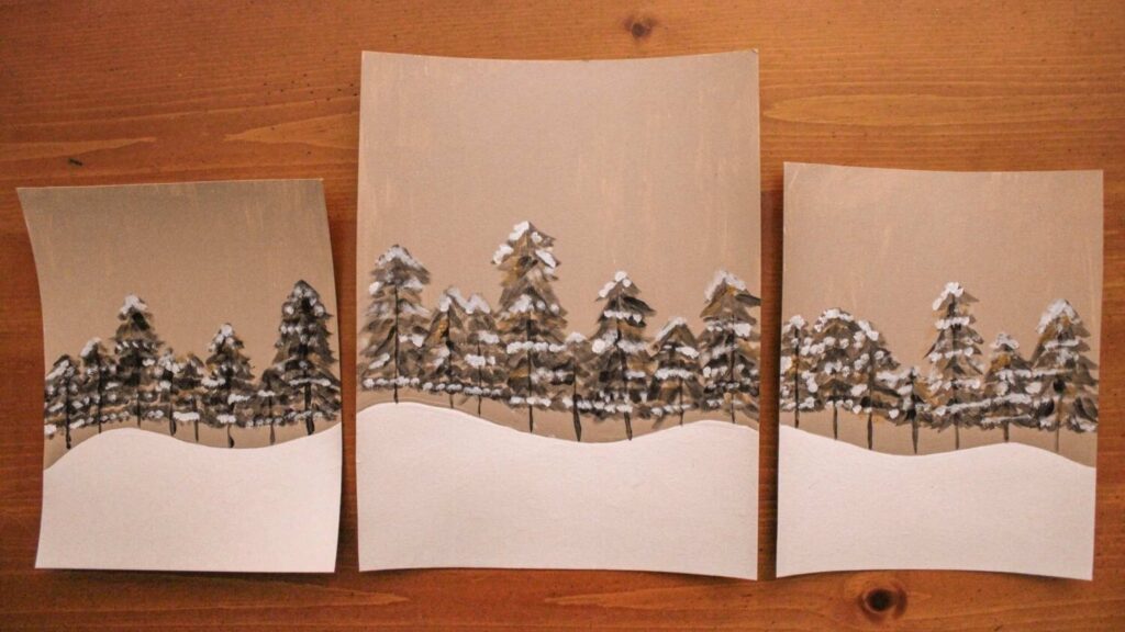 DIY Christmas Art Prints